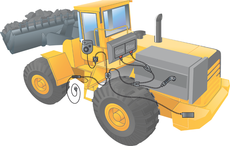 travaux public kit rechauffeurs moteur