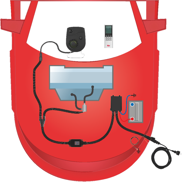 kit vehicule rechauffeur moteur